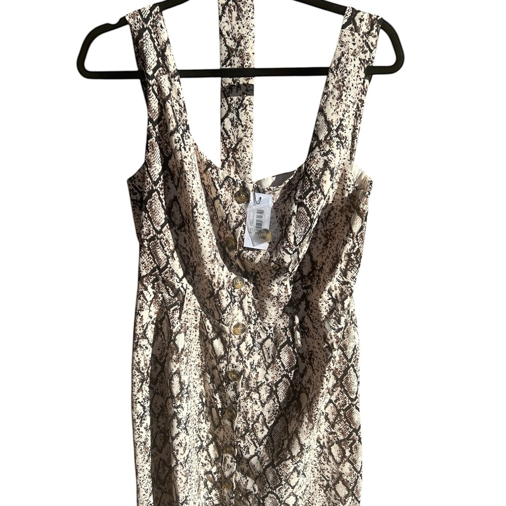 NWT Snakeskin Inspired Dress by Sugar + Lips Size Medium